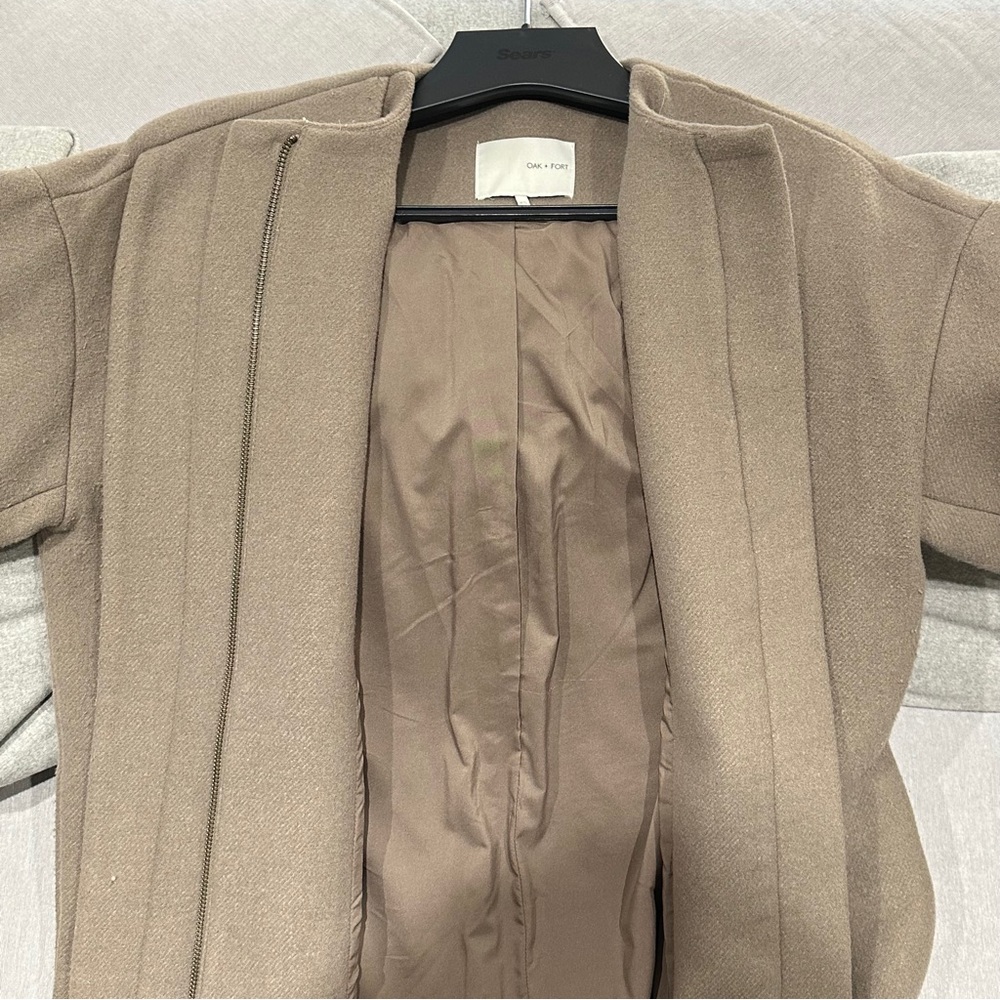 Oak and Fort Scarf Coat